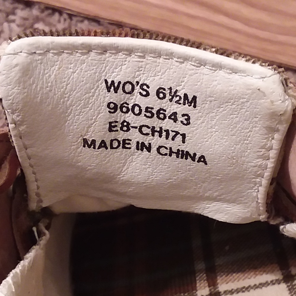 Sperry Top Sider Women's Brown Plaid Shoes 6.5 - Picture 6 of 6